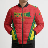 Custom Portugal 2026 World Football Bomber Puffer Jacket Selecao das Quinas