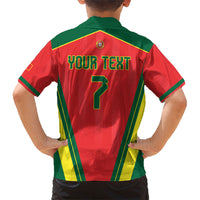 Custom Portugal 2026 World Football Kid Hawaiian Shirt Selecao das Quinas