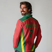 Custom Portugal 2026 World Football Long Sleeve Polo Shirt Selecao das Quinas