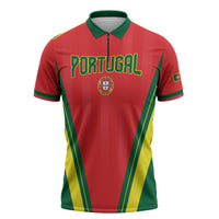 Custom Portugal 2026 World Football Zipper Polo Shirt Selecao das Quinas