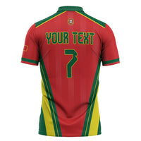 Custom Portugal 2026 World Football Zipper Polo Shirt Selecao das Quinas