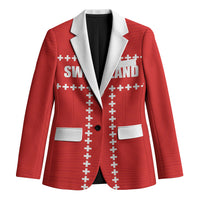 Custom Switzerland 2026 World Football Blazer Rossocrociati Go Champions