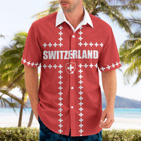 Custom Switzerland 2026 World Football Hawaiian Shirt Rossocrociati Go Champions