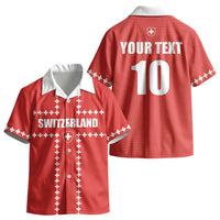 Custom Switzerland 2026 World Football Kid Hawaiian Shirt Rossocrociati Go Champions LT01