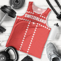 Custom Switzerland 2026 World Football Men Tank Top Rossocrociati Go Champions