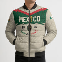Custom Mexico World Football Bomber Puffer Jacket El Tri 2026 Copa del Mundo