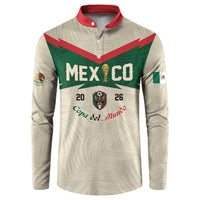 Custom Mexico World Football Button Sweatshirt El Tri 2026 Copa del Mundo