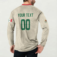 Custom Mexico World Football Button Sweatshirt El Tri 2026 Copa del Mundo