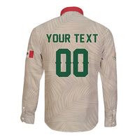 Custom Mexico World Football Long Sleeve Button Shirt El Tri 2026 Copa del Mundo