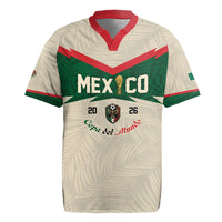 Custom Mexico World Football Rugby Jersey El Tri 2026 Copa del Mundo