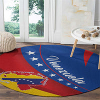 Venezuela Round Carpet Dios y Federacion Curve Star