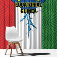 Equatorial Guinea Window Curtain Unidad Paz Justicia - Wonder Print Shop