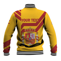 Personalized Spain Baseball Jacket Spanish Fighting Bull - Wonder Print Shop