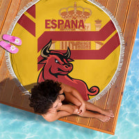 Spain Beach Blanket Spanish Fighting Bull - Wonder Print Shop