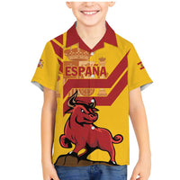 Personalized Spain Family Matching Mermaid Dress and Hawaiian Shirt Spanish Fighting Bull - Wonder Print Shop