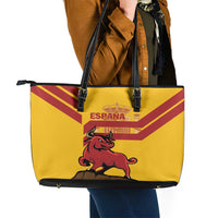 Spain Leather Tote Bag Spanish Fighting Bull - Wonder Print Shop