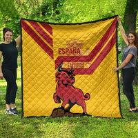 Spain Quilt Spanish Fighting Bull - Wonder Print Shop