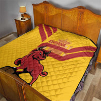 Spain Quilt Spanish Fighting Bull - Wonder Print Shop