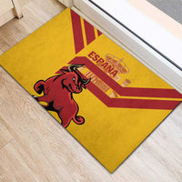 Spain Rubber Doormat Spanish Fighting Bull - Wonder Print Shop
