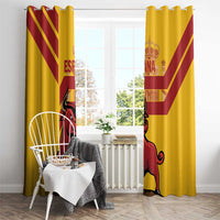 Spain Window Curtain Spanish Fighting Bull - Wonder Print Shop