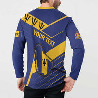 Personalized Barbados Button Sweatshirt Pride and Industry - Wonder Print Shop