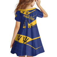 Personalized Barbados Family Matching Off The Shoulder Long Sleeve Dress and Hawaiian Shirt Pride and Industry - Wonder Print Shop