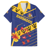 Personalized Barbados Family Matching Off Shoulder Short Dress and Hawaiian Shirt Pride and Industry - Wonder Print Shop