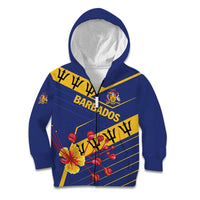 Personalized Barbados Kid Hoodie Pride and Industry - Wonder Print Shop