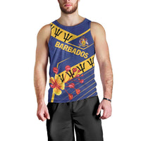 Personalized Barbados Men Tank Top Pride and Industry - Wonder Print Shop