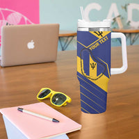 Personalized Barbados Tumbler With Handle Pride and Industry - Wonder Print Shop