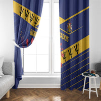 Barbados Window Curtain Pride and Industry - Wonder Print Shop