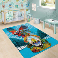 Honduras Independence Day 1821 Area Rug Libre Soberana e Independiente - Wonder Print Shop