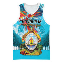 Personalized Honduras Independence Day 1821 Basketball Jersey Libre Soberana e Independiente - Wonder Print Shop