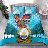 Honduras Independence Day 1821 Bedding Set Libre Soberana e Independiente - Wonder Print Shop