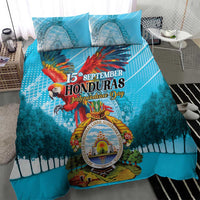 Honduras Independence Day 1821 Bedding Set Libre Soberana e Independiente - Wonder Print Shop