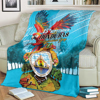 Honduras Independence Day 1821 Blanket Libre Soberana e Independiente - Wonder Print Shop