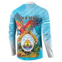 Personalized Honduras Independence Day 1821 Button Sweatshirt Libre Soberana e Independiente - Wonder Print Shop