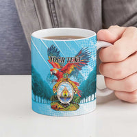 Personalized Honduras Independence Day 1821 Ceramic Mug Libre Soberana e Independiente - Wonder Print Shop