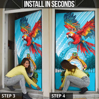 Honduras Independence Day 1821 Door Cover Libre Soberana e Independiente - Wonder Print Shop