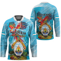 Personalized Honduras Independence Day 1821 Hockey Jersey Libre Soberana e Independiente - Wonder Print Shop