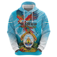 Personalized Honduras Independence Day 1821 Hoodie Libre Soberana e Independiente - Wonder Print Shop