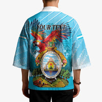 Personalized Honduras Independence Day 1821 Kimono Libre Soberana e Independiente - Wonder Print Shop
