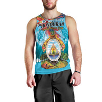 Personalized Honduras Independence Day 1821 Men Tank Top Libre Soberana e Independiente - Wonder Print Shop