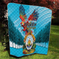 Honduras Independence Day 1821 Quilt Libre Soberana e Independiente - Wonder Print Shop
