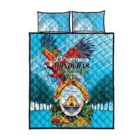 Honduras Independence Day 1821 Quilt Bed Set Libre Soberana e Independiente - Wonder Print Shop