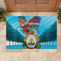 Honduras Independence Day 1821 Rubber Doormat Libre Soberana e Independiente - Wonder Print Shop
