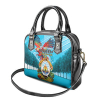 Honduras Independence Day 1821 Shoulder Handbag Libre Soberana e Independiente - Wonder Print Shop