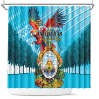 Honduras Independence Day 1821 Shower Curtain Libre Soberana e Independiente - Wonder Print Shop