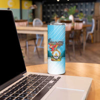 Personalized Honduras Independence Day 1821 Skinny Tumbler Libre Soberana e Independiente - Wonder Print Shop