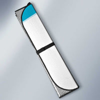 Honduras 1821 Auto Sun Shade Scarlet Macaw Sky Blue Color - Wonder Print Shop